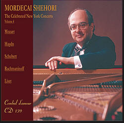 Cd 139, Mordecai Shehori, Piano