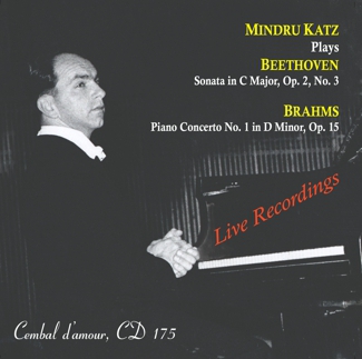 Mindru Katz, Piano