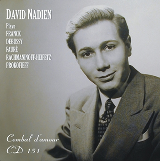David Nadien, Vioiin